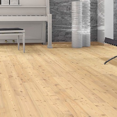 Паркетная доска Haro 4000 Series Top connect белая Саваж Лиственница Натур с брашью (Текстурированная) 2200х180 мм 531946 - Вид №1