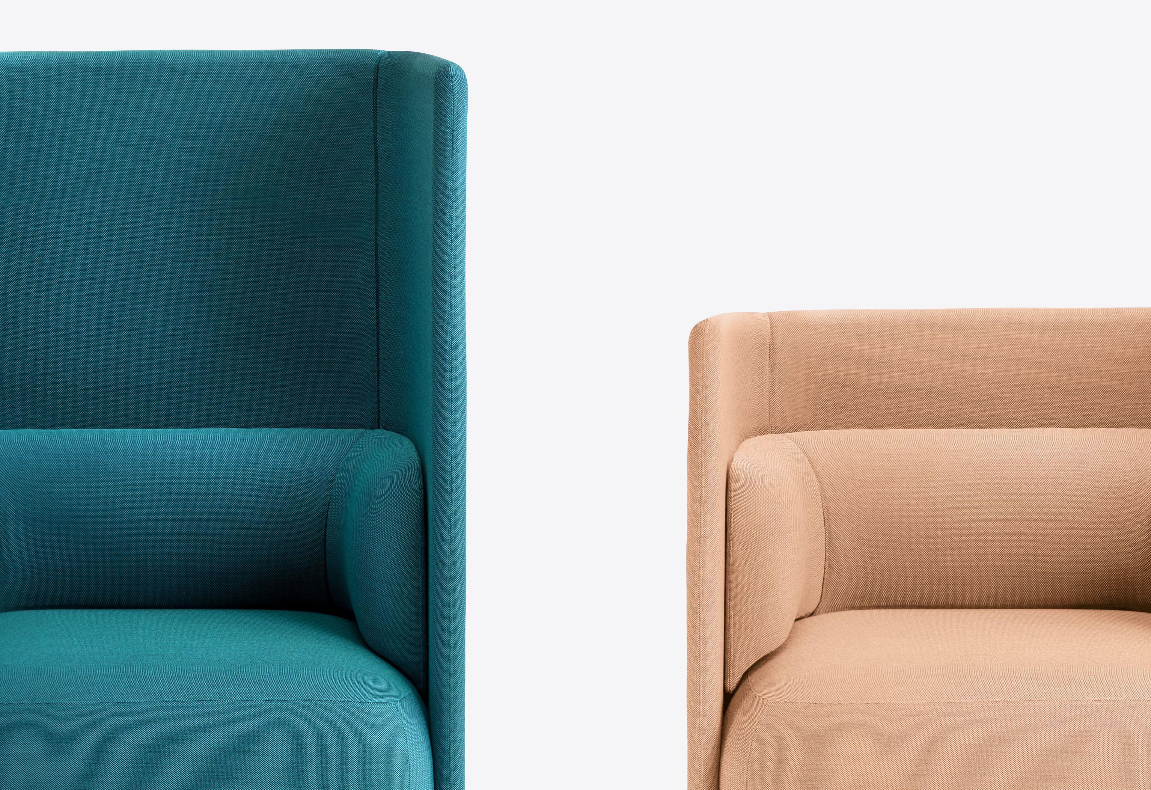 Тканевое кресло с подлокотниками Pedrali Buddyhub ARCH-00010372 - Вид №3