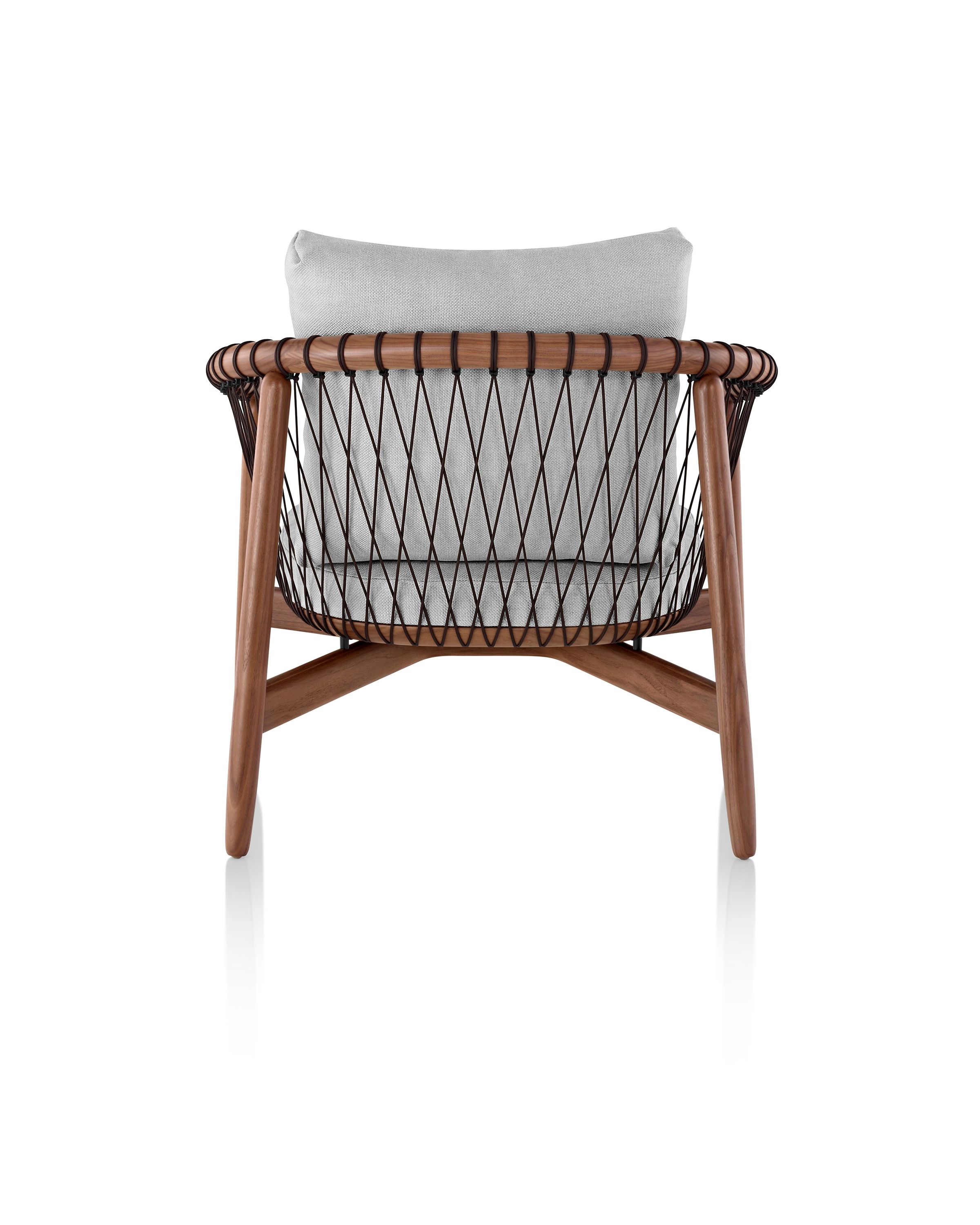 Кресло из дерева и ткани с подлокотниками Herman Miller Crosshatch ARCH-00123148 - Вид №25