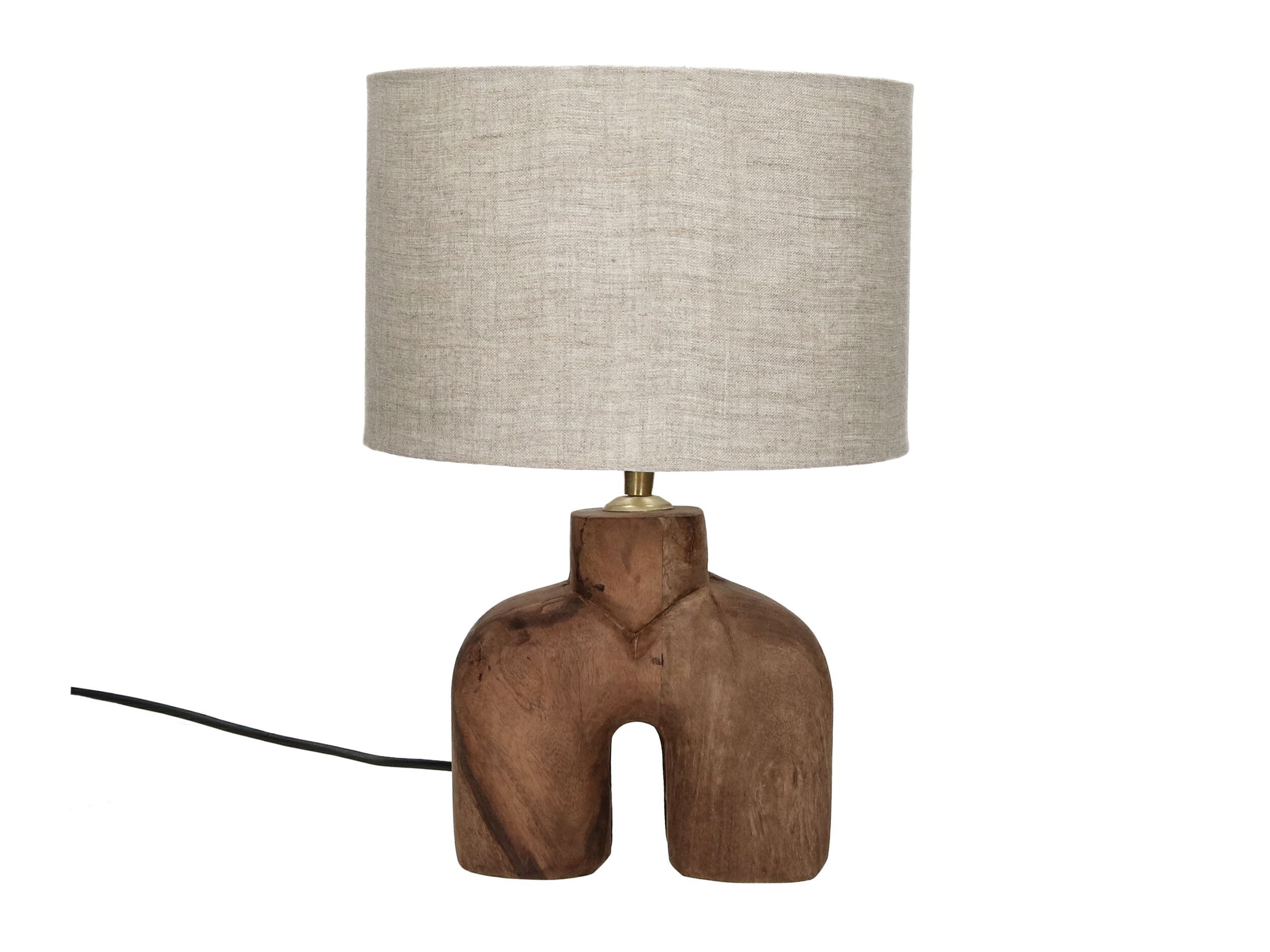 Настольная лампа из манго POMAX LAMPEDUSA ARCH-00073903