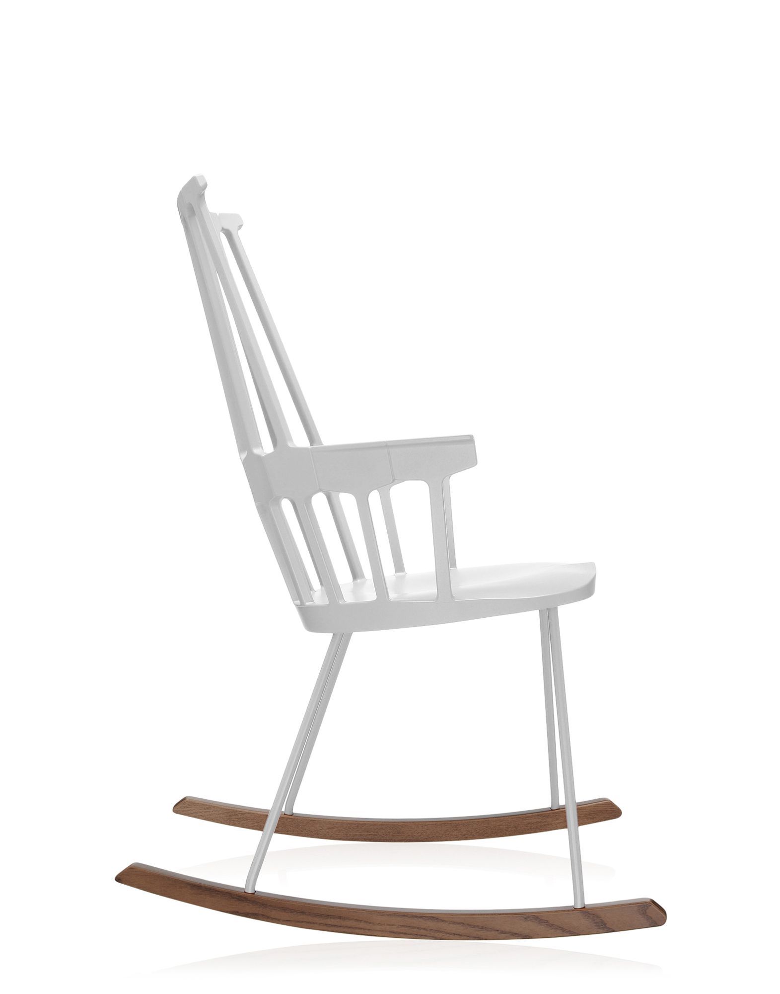 Кресло-качалка из инженерного пластика с подлокотниками Kartell COMBACK ARCH-00138467 - Вид №9