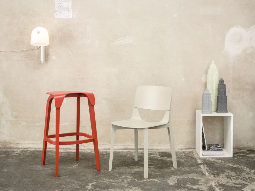 TON Высокий деревянный табурет Leaf sun-id-1348473 - Вид №5