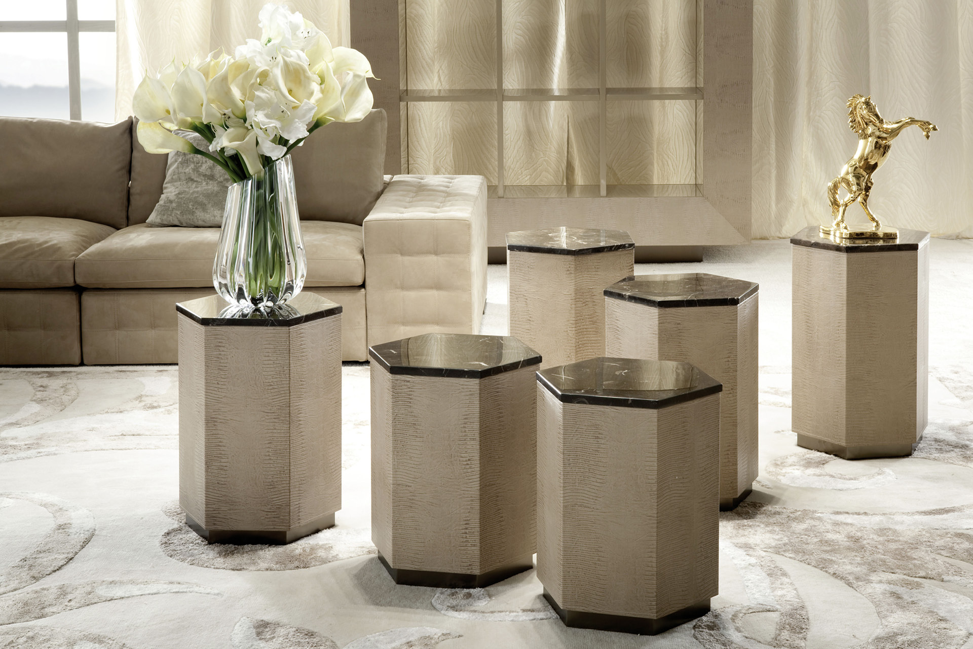 900/41 Lifetime восьмиугольный стол - giorgio collection - Вид №1