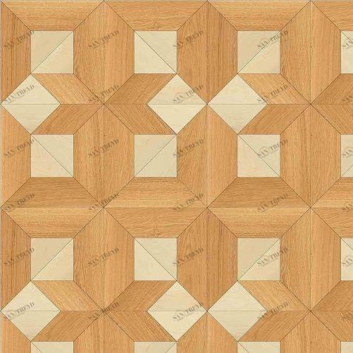 Художественный паркет Da Vinci Щитовой 26-446 Дуб (Гладкая) 500х500 мм 26010446