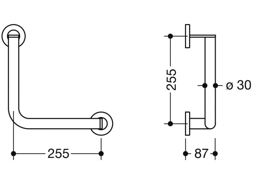 900.22.13060 угловая ручка HEWI System 900 - Вид №4