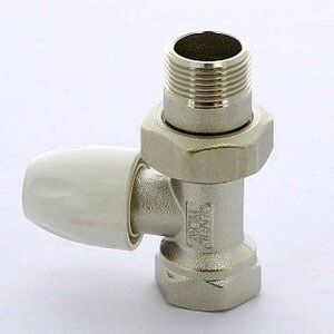 Вентиль НВ для радиаторов с разъемным соединением TIEMME 1/2" Kvs,1,7