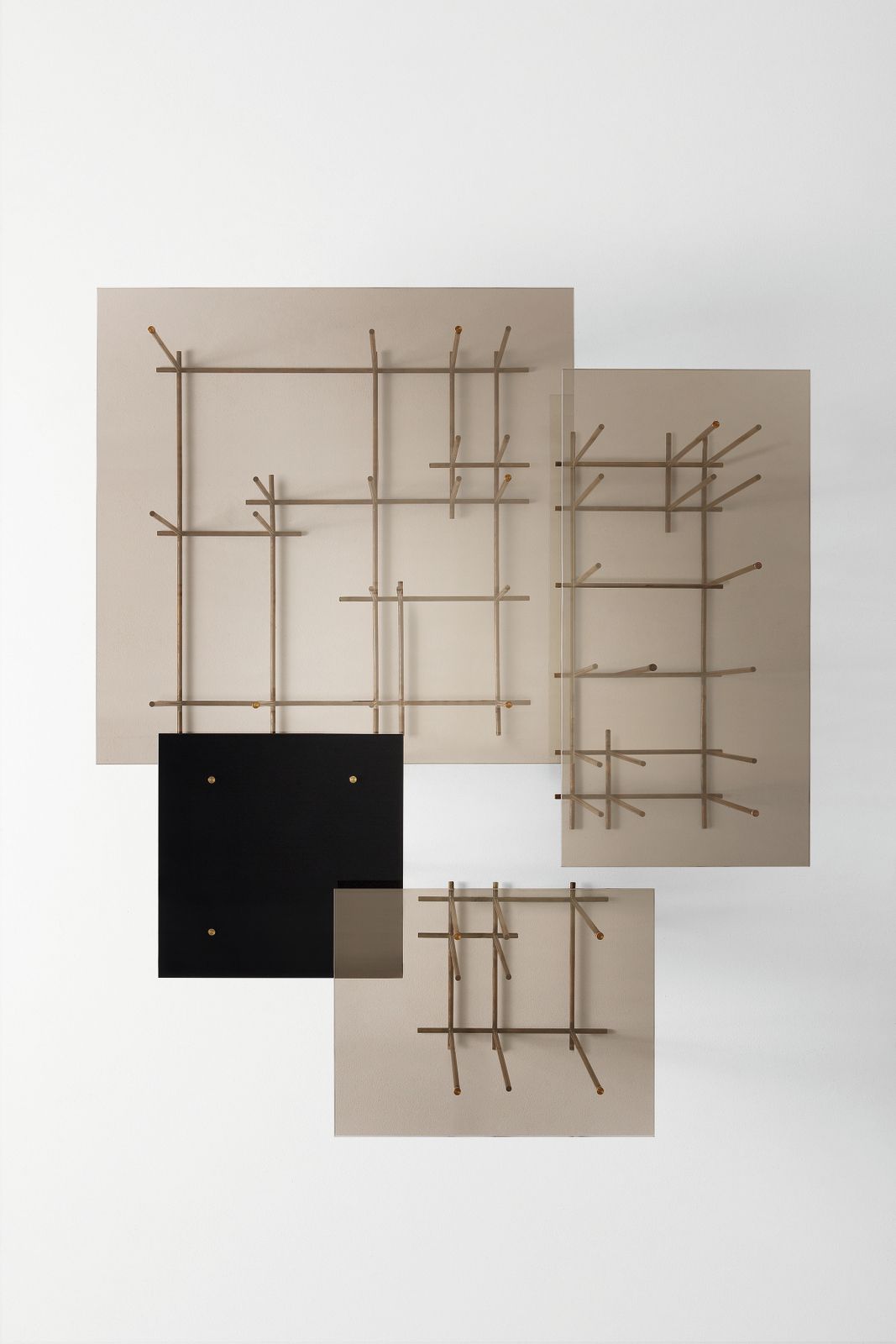 Квадратный Хрустальный журнальный столик Gallotti&Radice TETRIS ARCH-00133825 - Вид №2