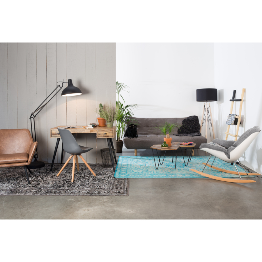 Ковер Chi 160x230 синий White Label Living 6000079 - Вид №1