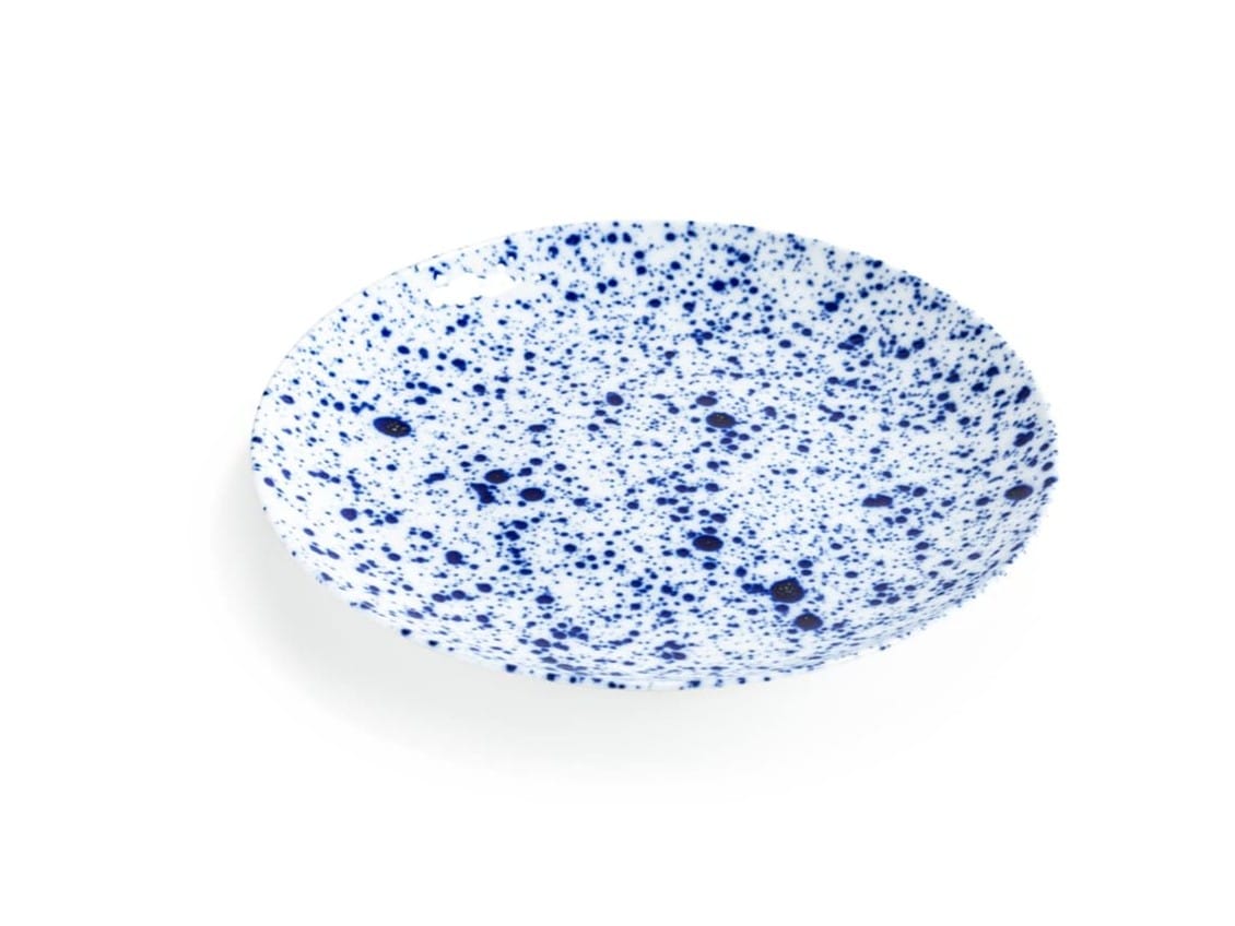 Фарфоровая десертная тарелка Non Sans Raison Magma Cobalt ARCH-00080312 - Вид №1