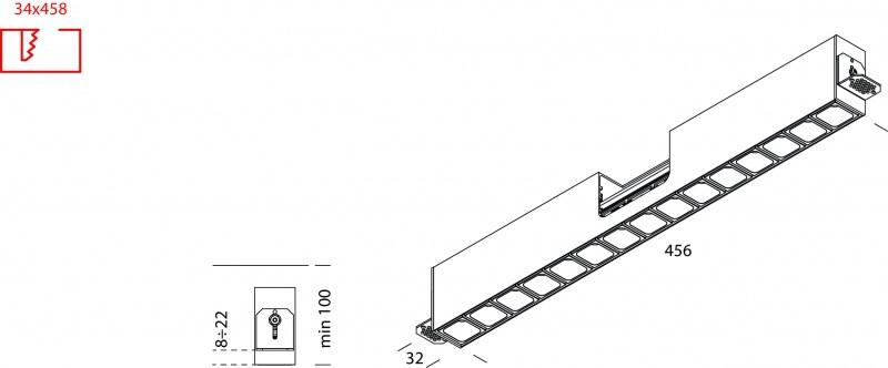 Lucifero's Многофункциональный встраиваемый светодиодный светильник Leva sun-id-1487469 - Вид №10