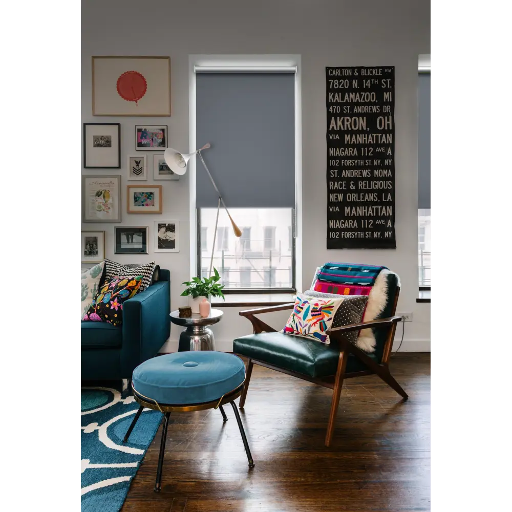 Штора рулонная Blackout 55x175 см серая ЭСКАР STLM-2005697 - Вид №3