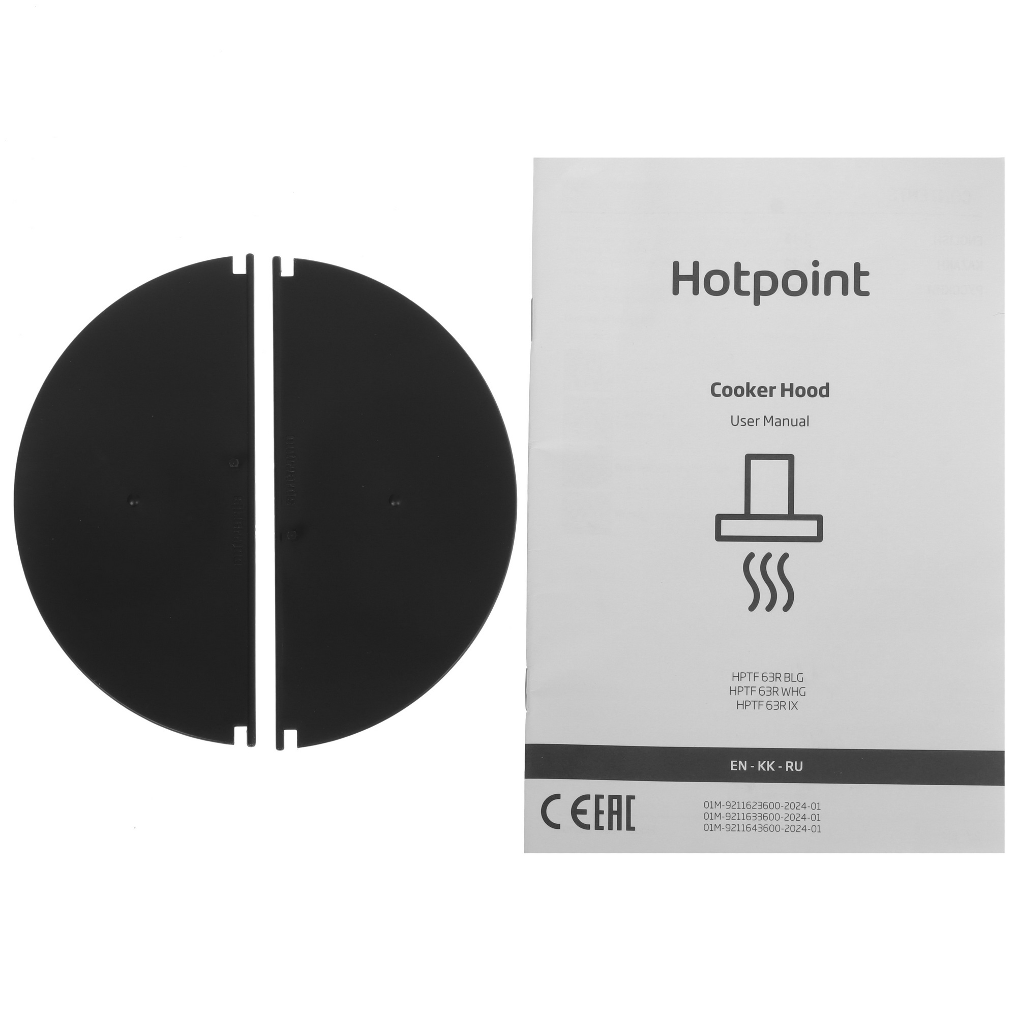 9106749 Вытяжка телескопическая Hotpoint HPTF 63R IX серебристый/серебристый STDN-0092396 - Вид №11