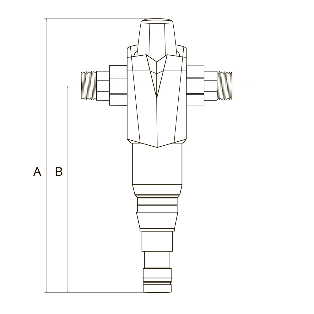 10305/917 Фильтры ручной обратной промывки Tece  - Вид №3