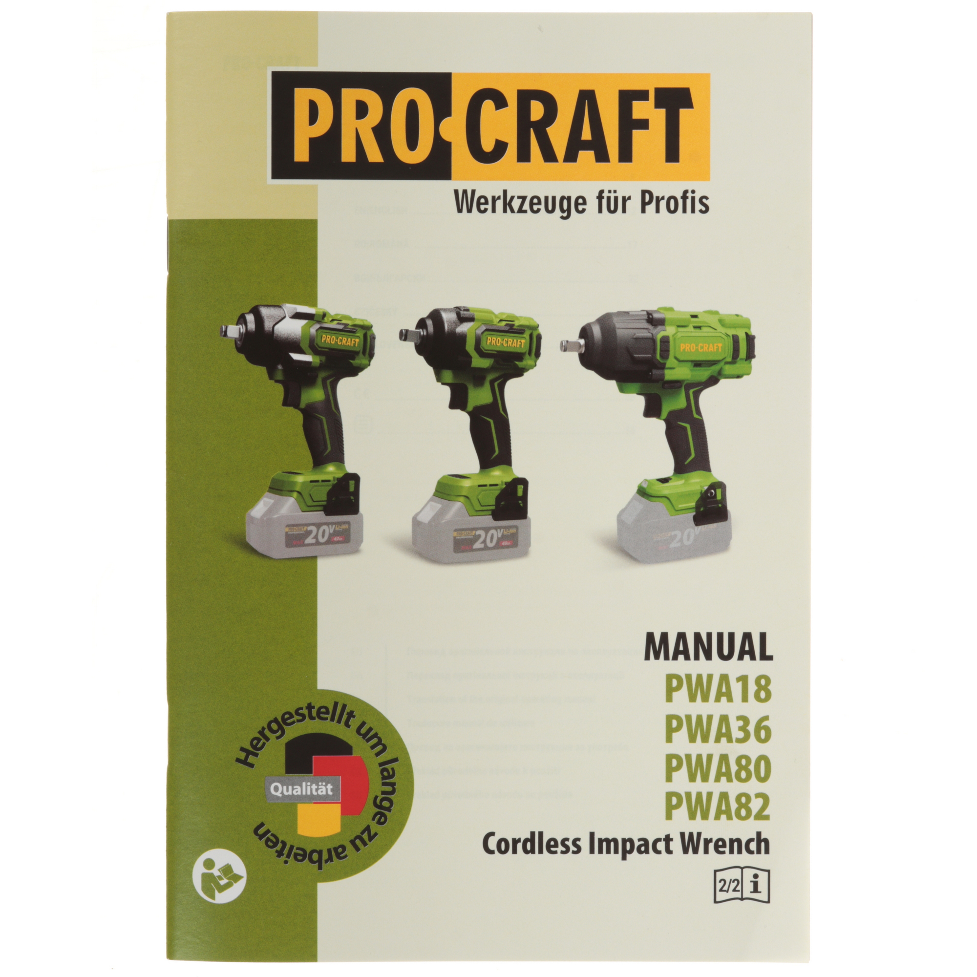 Гайковерт Procraft PWA18   , Без ЗУ, Без АКБ 9277902 STDN-0122631 - Вид №6