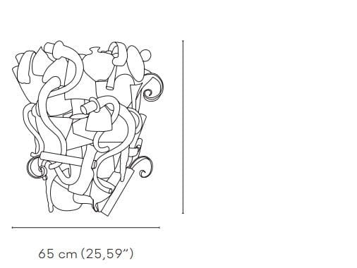 Аппликация из стекла ручной работы VENINI FRAGMENTS ARCH-00053332 - Вид №2