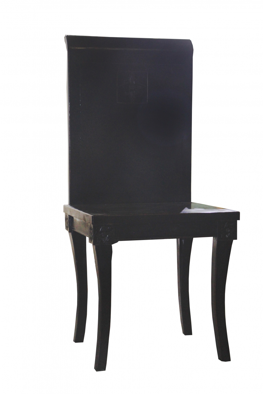 Стул Китайский черный ДОМАШНЯЯ ОБСТАНОВКА ПРЕСТИЖ 017409 Черный Santreyd - Вид №3