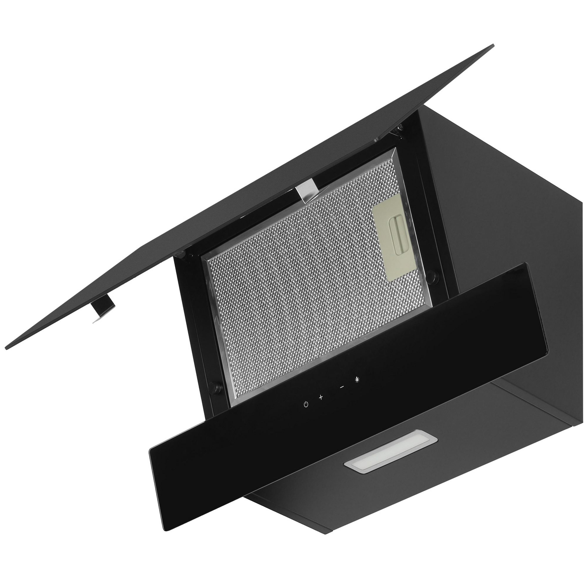 9159588 Вытяжка наклонная DEXP CH60-SV0 черный/черный STDN-0095688 - Вид №2