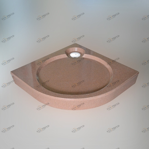 Душевой поддон 80X80X16 СМ R-ТЕРРАКОТ GUTEWETTER Shower trays 80X80X16СМRТЕРРАКОТ