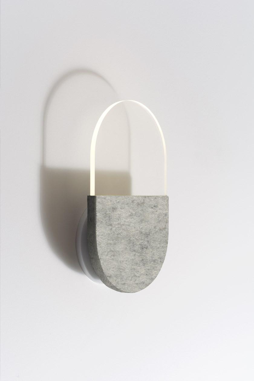 ANDlight Настенный светильник из фетра Slab sun-id-1418254 - Вид №1