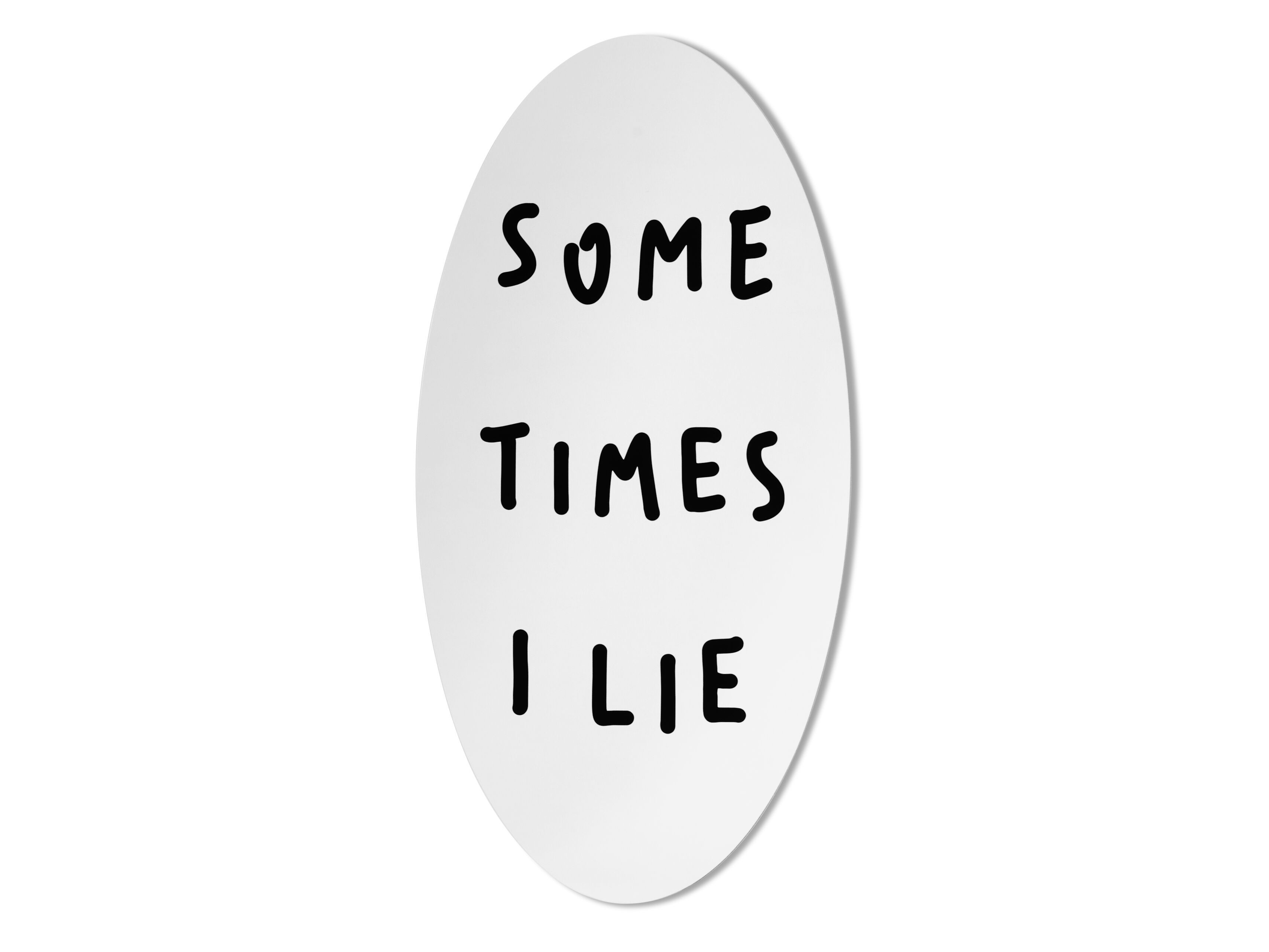 Настенное стекло овальное зеркало CASSINA ME FROM OUTSTIDE ARCH-00050794