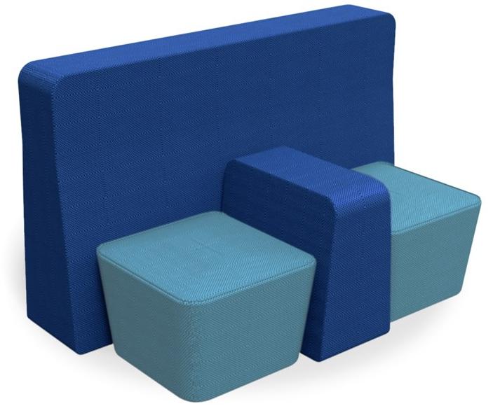 ROSSIN Модульный диван на контракт Mint sun-id-1382088 - Вид №1