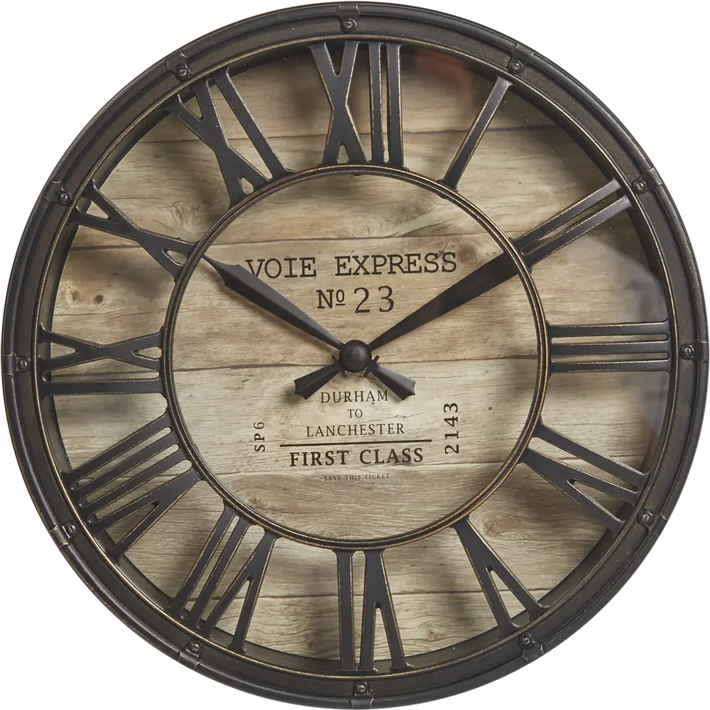 Часы настенные винтажные «Voie Express» 21 см 82471871 STLM-2110351 Atmosphera 