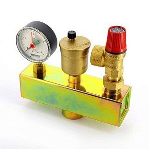 Группа безопасности котла WATTS KSG 15 1,5 бар 50 кВт сталь