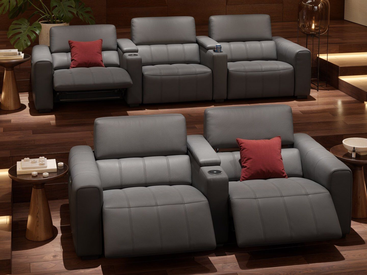 3-местный кожаный диван Sofanella Малибу ARCH-00074247 - Вид №3