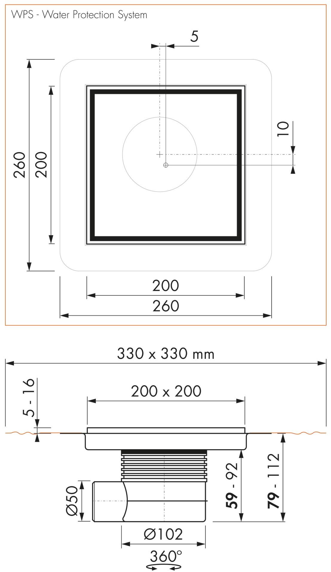 ESS Easy Drain Слив для душа Aqua jewels sun-id-1391458 - Вид №4