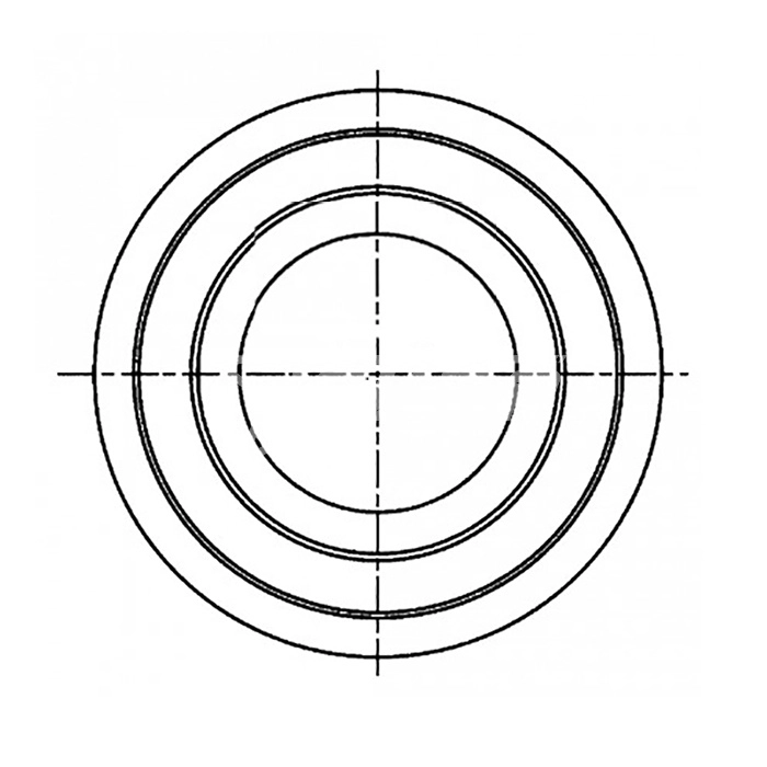 IS841 Обгонная муфта UK8-ZZ (CSK8) ISKRA  - Вид №2