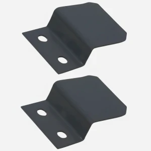 Кронштейн серый 120x26x10 мм 4 шт.