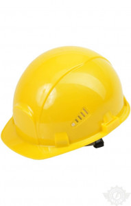 59724 Каска строительная "СОМЗ-55 " с храповым механизмом желтая FavoriT  Средства защиты головы размер