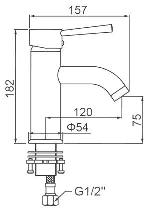FD01032 Смеситель SSWW  - Вид №2