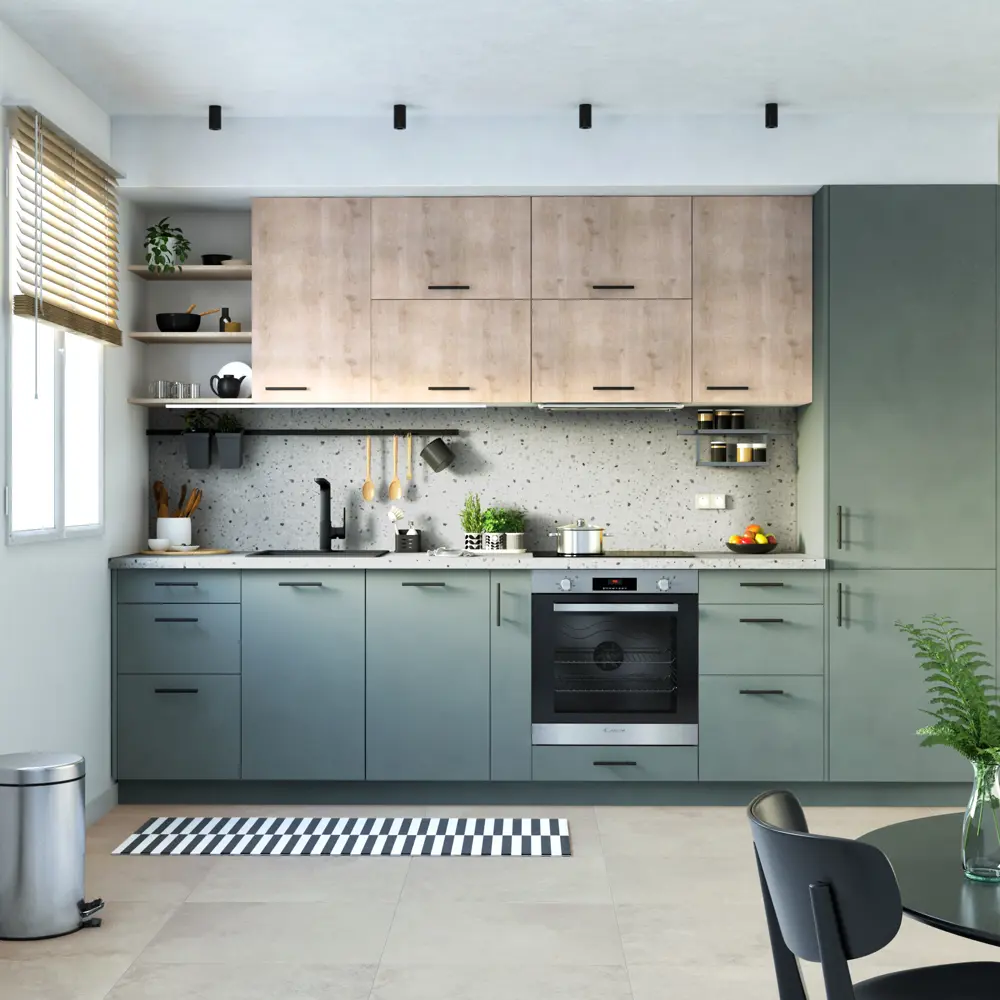 DELINIA ID Фасад София грин для кухонного ящика 79.7×12.5 см 85183192 STLM-0059573 - Вид №10