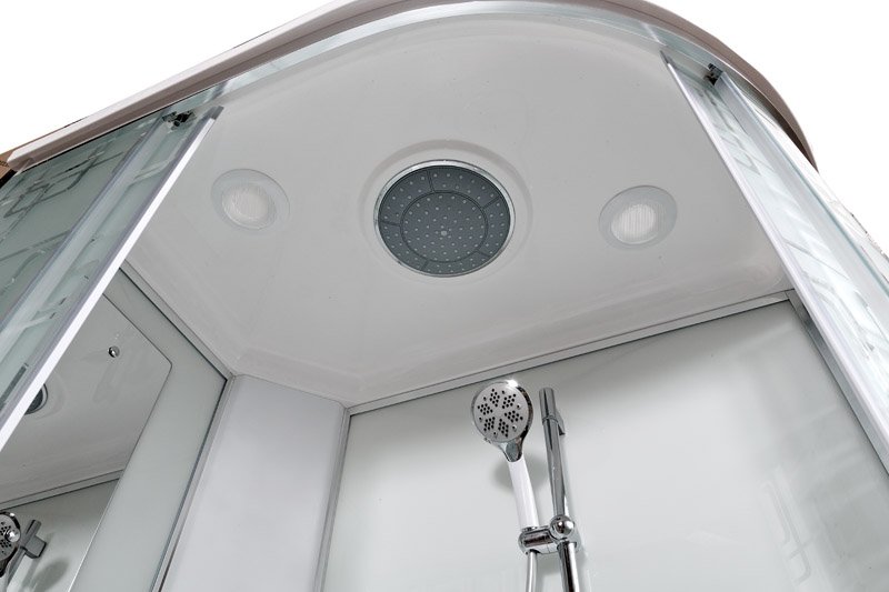 L 920 L стандартная Душевая кабина DETO Серия L ЕМ2712 L с гидромассажем (гм.) - Вид №5