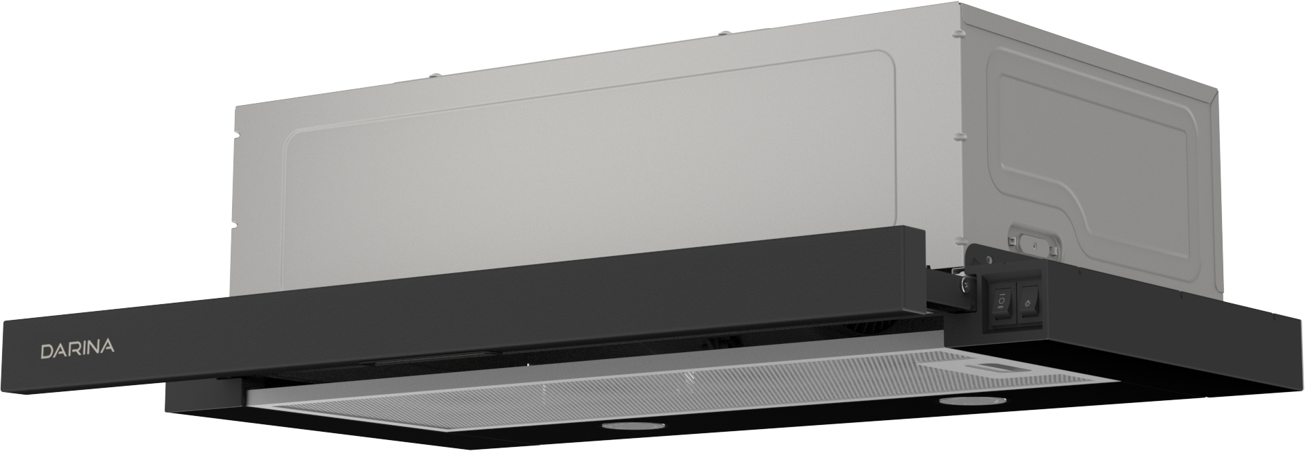9973965 Вытяжка телескопическая Darina SMART М606В черный/черный STDN-0019524 - Вид №1