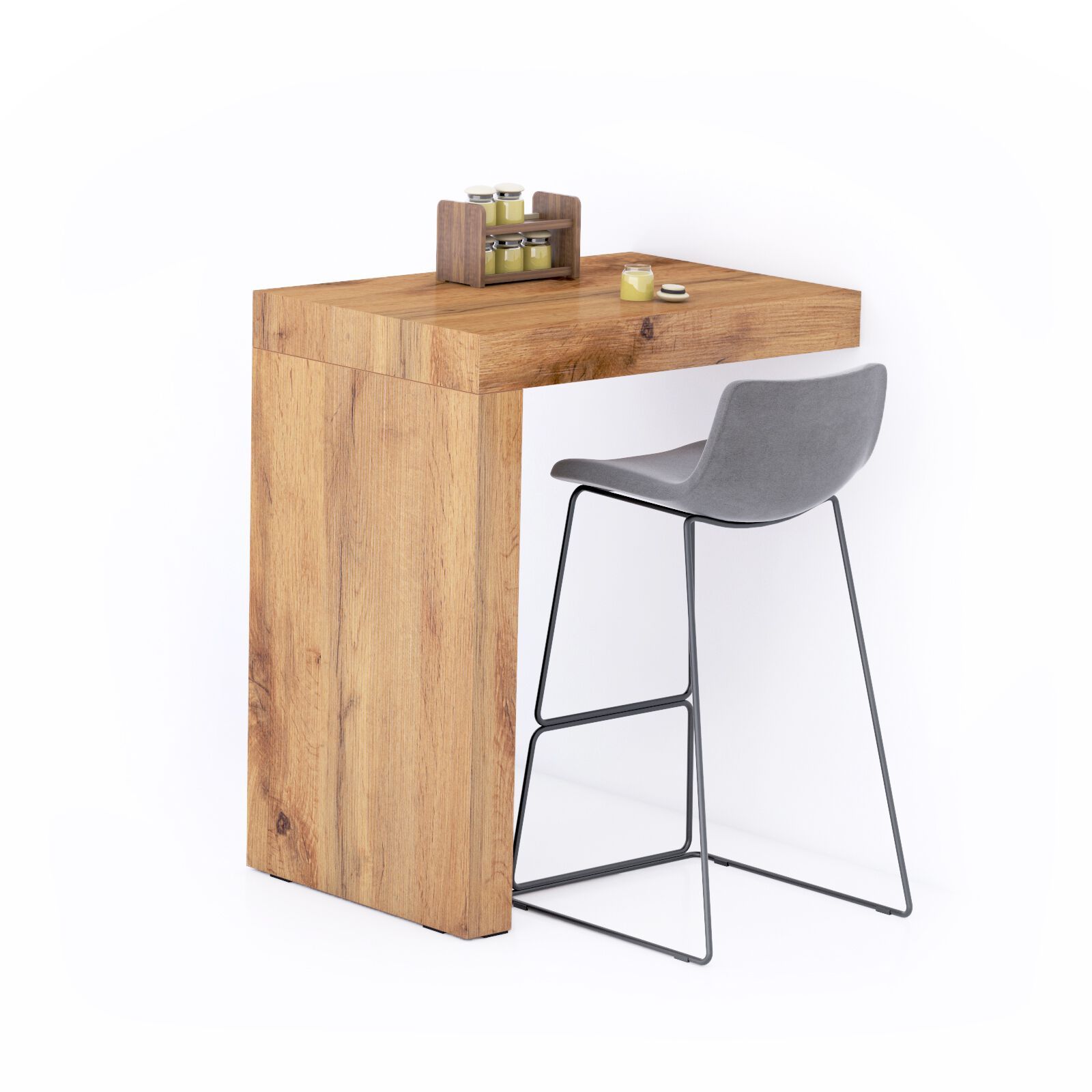 Высокий стол на полуострове в облагороженном Mobili Fiver Evolution ARCH-00029986 - Вид №50