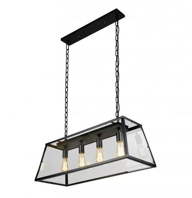 Loft146-4 Подвесная люстра iLamp Glass