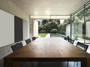 Звукопоглощающая модульная панель из полиэфирного волокна