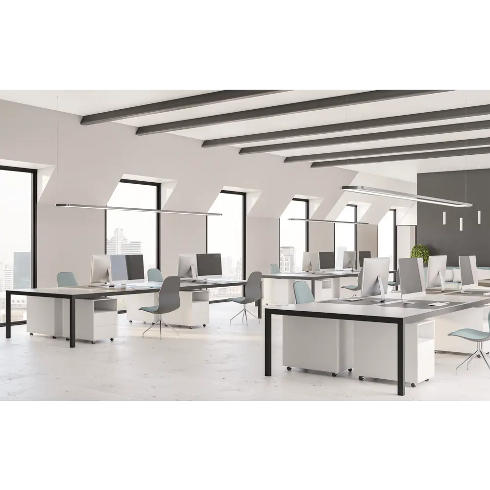 Краска для стен в коридоре и офисе Luxens моющаяся матовая белая база А 250 мл STLM-2008797 - Вид №2