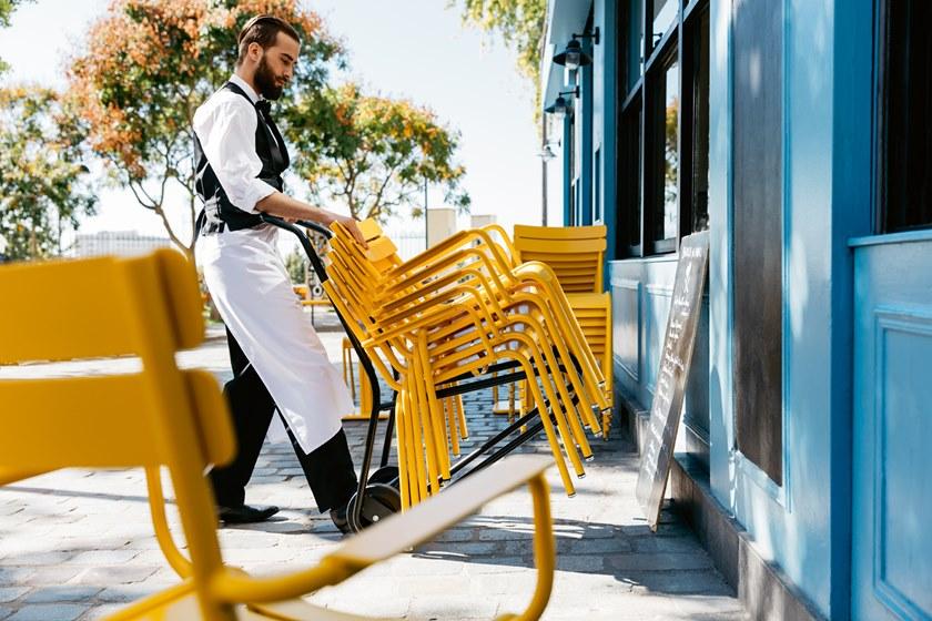 Fermob Штабелируемый садовый стул из алюминия Luxembourg 4101 - Вид №10