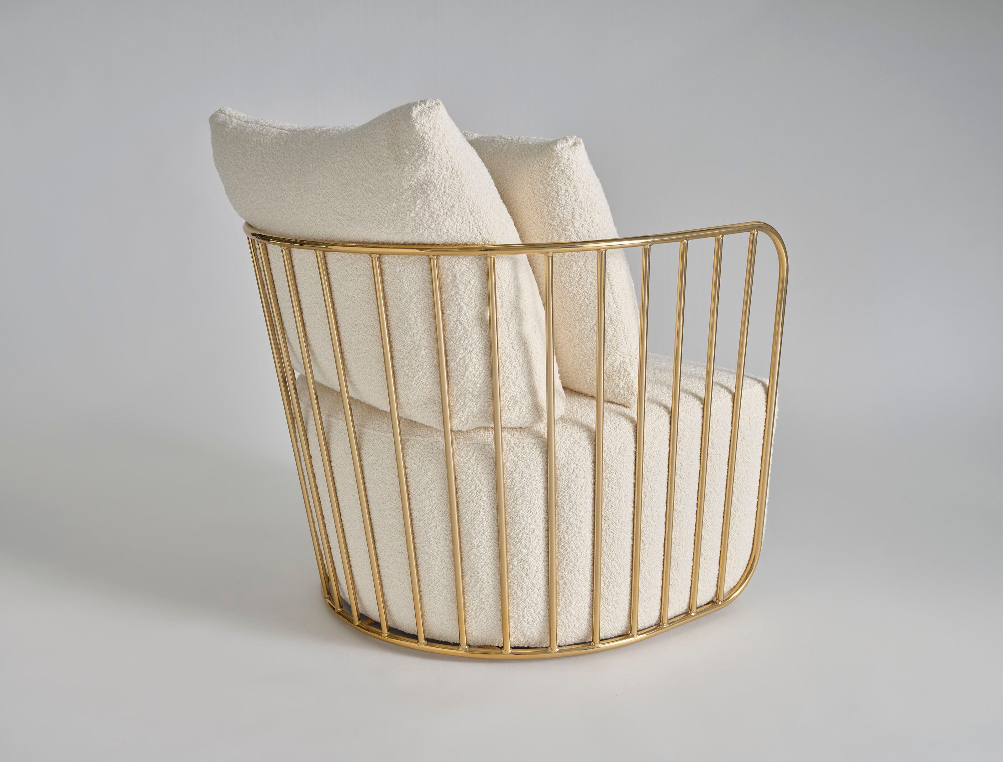 Тканевое кресло с подлокотниками Phase Design Bride'S Veil ARCH-00152355 - Вид №3