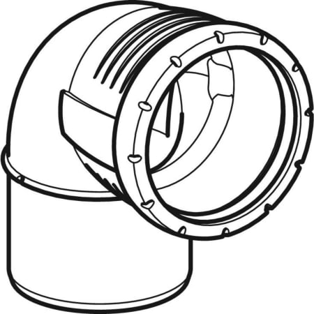 393.722.14.1 Отвод Geberit Silent-Pro Geberit  - Вид №10