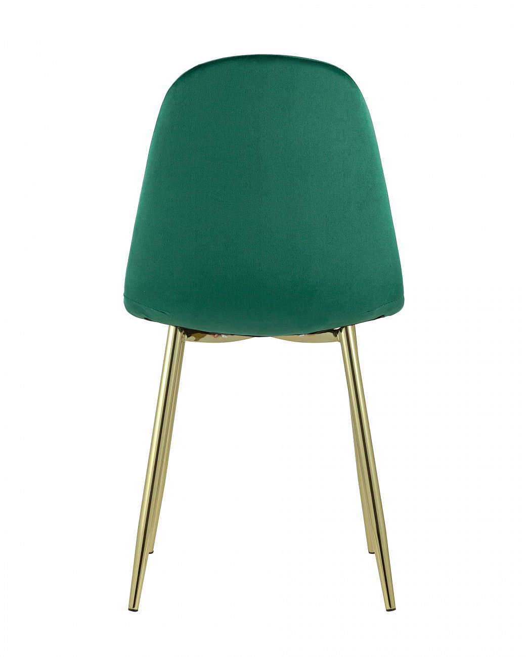 Стул со спинкой зеленый с золотыми ножками "Валенсия" STOOL GROUP ДИЗАЙНЕРСКИЕ, ИНТЕРЬЕРНЫЕ 00-3881781 Зеленый  - Вид №2