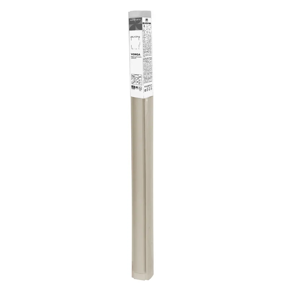 Штора рулонная блэкаут KREAFORTA Vorga 110x190 см серая STLM-2135965 - Вид №10