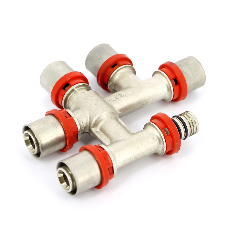 Узел распределительный пресс сдвоенный TIEMME 20x20x20 1650174 - Вид №3