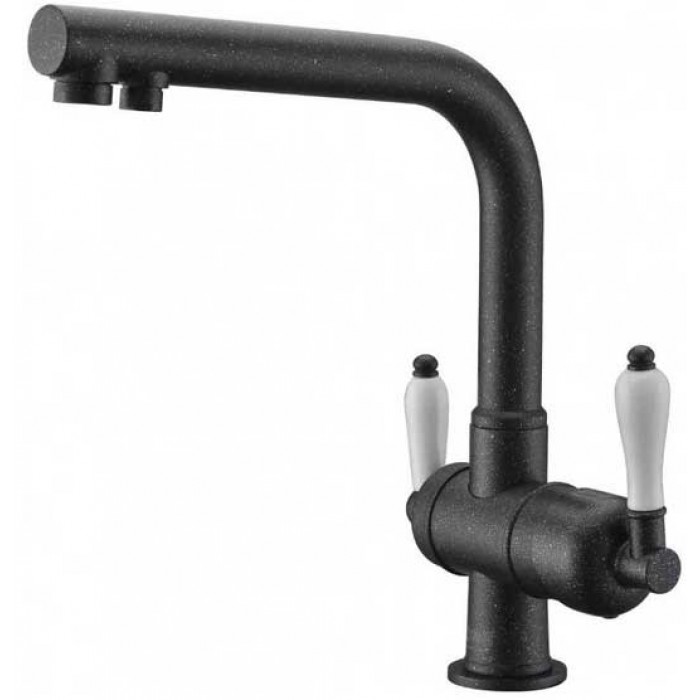 Zorg 328 YF-50 Black Metal Смеситель для кухни Zorg 310х225  - Вид №1