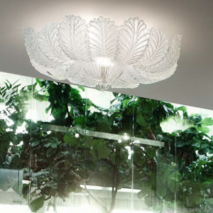 Sylcom 1400/84 B GR.CR люстра мурано потолочная