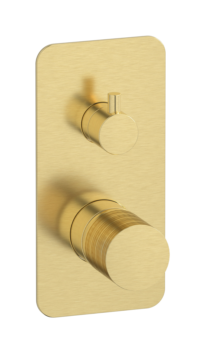 Встроенный смеситель для душа с двухходовым дивертером WE ARE IB vn207cf Brushed Pale Gold Vinile