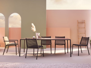 Прямоугольный садовый стол